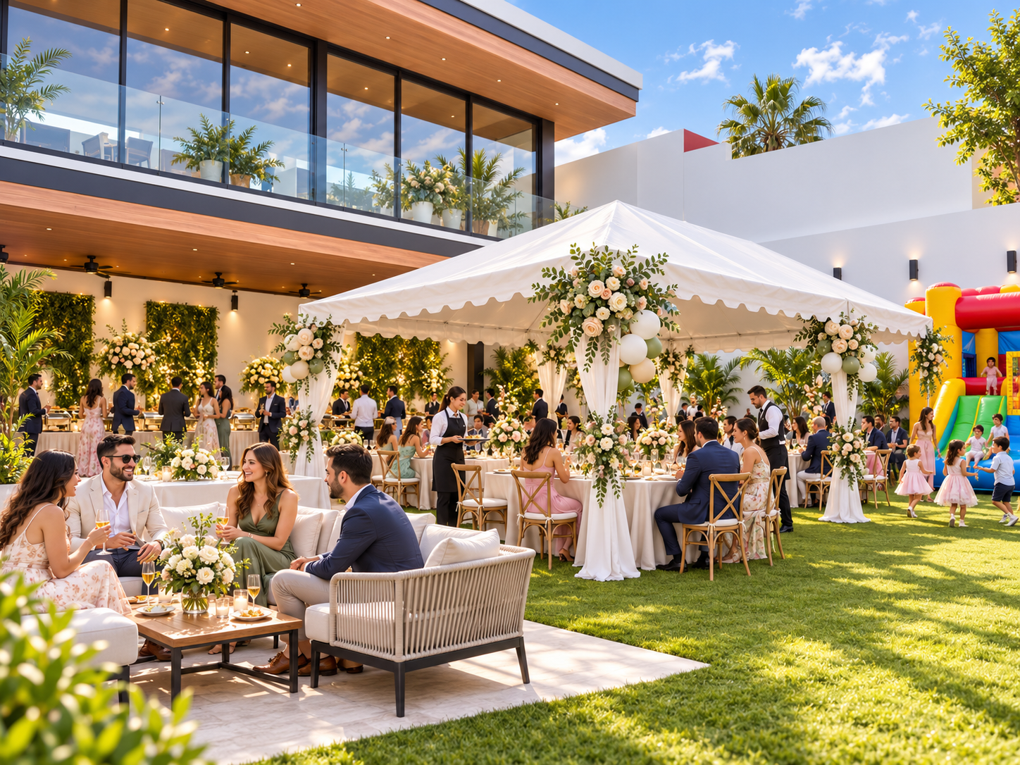 Cena de celebración en D’ Carlo Terraza